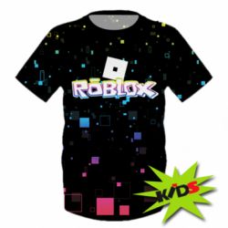 Детская 3D футболка Roblox - PrintSalon