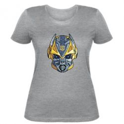 Женская футболка Робот bumblebee - PrintSalon