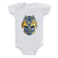 Детский бодик Робот bumblebee