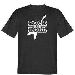 Мужская футболка Stedman Rock-n-Roll on guitar - PrintSalon