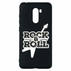 Чехол для Xiaomi Pocophone F1 Rock-n-Roll on guitar - PrintSalon