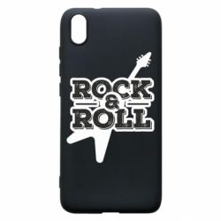 Чехол для Xiaomi Redmi 7A Rock-n-Roll on guitar - PrintSalon