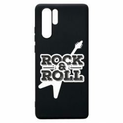 Чехол для Huawei P30 Pro Rock-n-Roll on guitar - PrintSalon