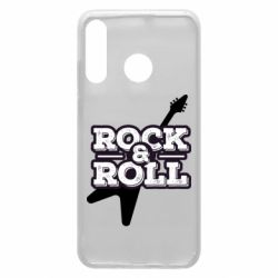 Чехол для Huawei P30 Lite Rock-n-Roll on guitar - PrintSalon