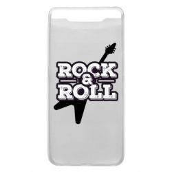 Чехол для Samsung A80 Rock-n-Roll on guitar - PrintSalon