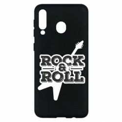 Чехол для Samsung M30 Rock-n-Roll on guitar - PrintSalon
