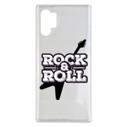 Чехол для Samsung Note 10 Plus Rock-n-Roll on guitar - PrintSalon