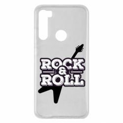 Чехол для Xiaomi Redmi Note 8 Rock-n-Roll on guitar - PrintSalon