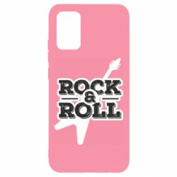 Чехол для Samsung A02s/M02s Rock-n-Roll on guitar - PrintSalon