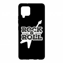 Чехол для Samsung A42 5G Rock-n-Roll on guitar - PrintSalon
