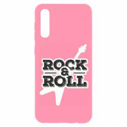 Чехол для Samsung A50 Rock-n-Roll on guitar - PrintSalon