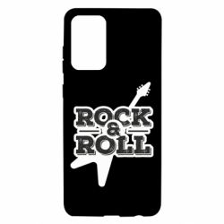 Чехол для Samsung A72 5G Rock-n-Roll on guitar - PrintSalon
