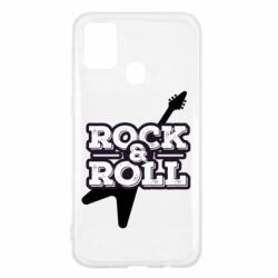 Чехол для Samsung M31 Rock-n-Roll on guitar - PrintSalon