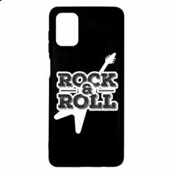 Чехол для Samsung M51 Rock-n-Roll on guitar - PrintSalon