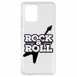 Чехол для Samsung S10 Lite Rock-n-Roll on guitar - PrintSalon
