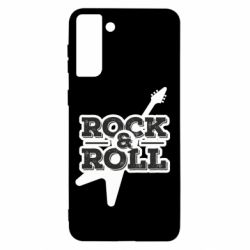 Чехол для Samsung S21+ Rock-n-Roll on guitar - PrintSalon