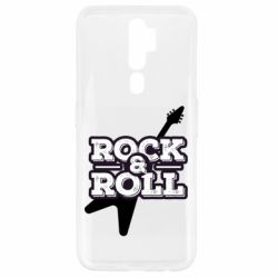 Чехол для Oppo A5/A9 2020 Rock-n-Roll on guitar - PrintSalon