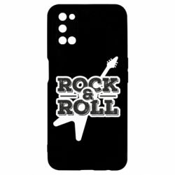 Чехол для Oppo A52/A72/A92 Rock-n-Roll on guitar - PrintSalon