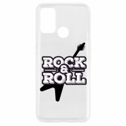 Чехол для Oppo A53/A32/A33 Rock-n-Roll on guitar - PrintSalon
