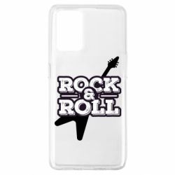 Чехол для Oppo A74 4G Rock-n-Roll on guitar - PrintSalon