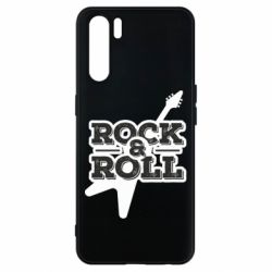Чехол для Oppo A91/Reno3 Rock-n-Roll on guitar - PrintSalon