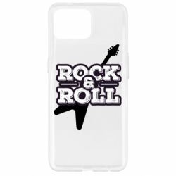 Чехол для Oppo Reno 4 Lite Rock-n-Roll on guitar - PrintSalon