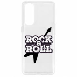 Чехол для Oppo Reno 4 Pro Rock-n-Roll on guitar - PrintSalon