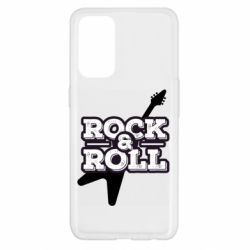 Чехол для Oppo Reno 5 4G Rock-n-Roll on guitar - PrintSalon