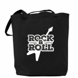 Эко-сумка Rock-n-Roll on guitar - PrintSalon