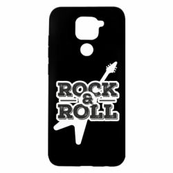 Чехол для Xiaomi Redmi Note 9/Redmi 10X Rock-n-Roll on guitar - PrintSalon