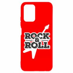 Чехол для Xiaomi Redmi Note 10 Rock-n-Roll on guitar - PrintSalon