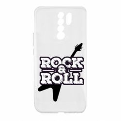 Чехол для Xiaomi Redmi 9 Rock-n-Roll on guitar - PrintSalon