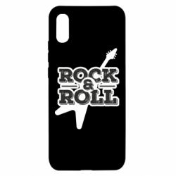 Чехол для Xiaomi Redmi 9a Rock-n-Roll on guitar - PrintSalon