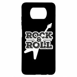 Чехол для Xiaomi Poco X3 Rock-n-Roll on guitar - PrintSalon