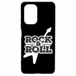 Чехол для Xiaomi Poco F3/K40 Rock-n-Roll on guitar - PrintSalon