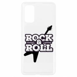Чехол для Realme 7 Pro Rock-n-Roll on guitar - PrintSalon