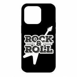 Чехол для iPhone 14 Pro Rock-n-Roll on guitar - PrintSalon