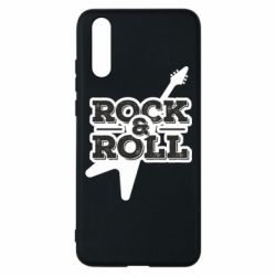 Чехол для Huawei P20 Rock-n-Roll on guitar - PrintSalon