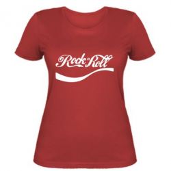 Жіноча футболка Rock & Roll - PrintSalon