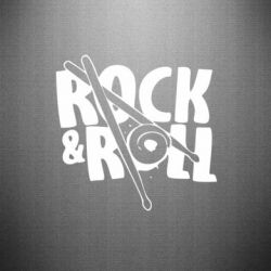 Наклейка Rock&Roll-PrintSalon Наклейка Rock&Roll