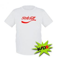 Дитяча футболка Rock & Roll-PrintSalon Дитяча футболка Rock & Roll