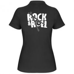 Женское поло Rock&Roll - PrintSalon
