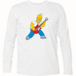 Футболка с длинным рукавом Rock this party! - PrintSalon