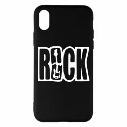 Чехол для iPhone X/Xs Rock - PrintSalon