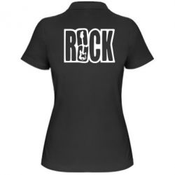 Женское поло Rock - PrintSalon