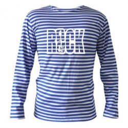 Тельняшка с длинным рукавом Rock - PrintSalon