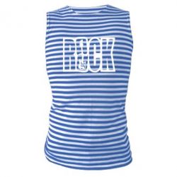 Майка-тельняшка Rock - PrintSalon