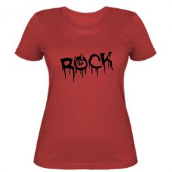 Жіноча футболка Rock - PrintSalon