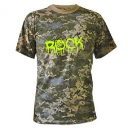 Камуфляжна футболка Rock - PrintSalon
