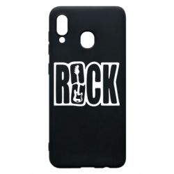 Чехол для Samsung A20 Rock - PrintSalon
